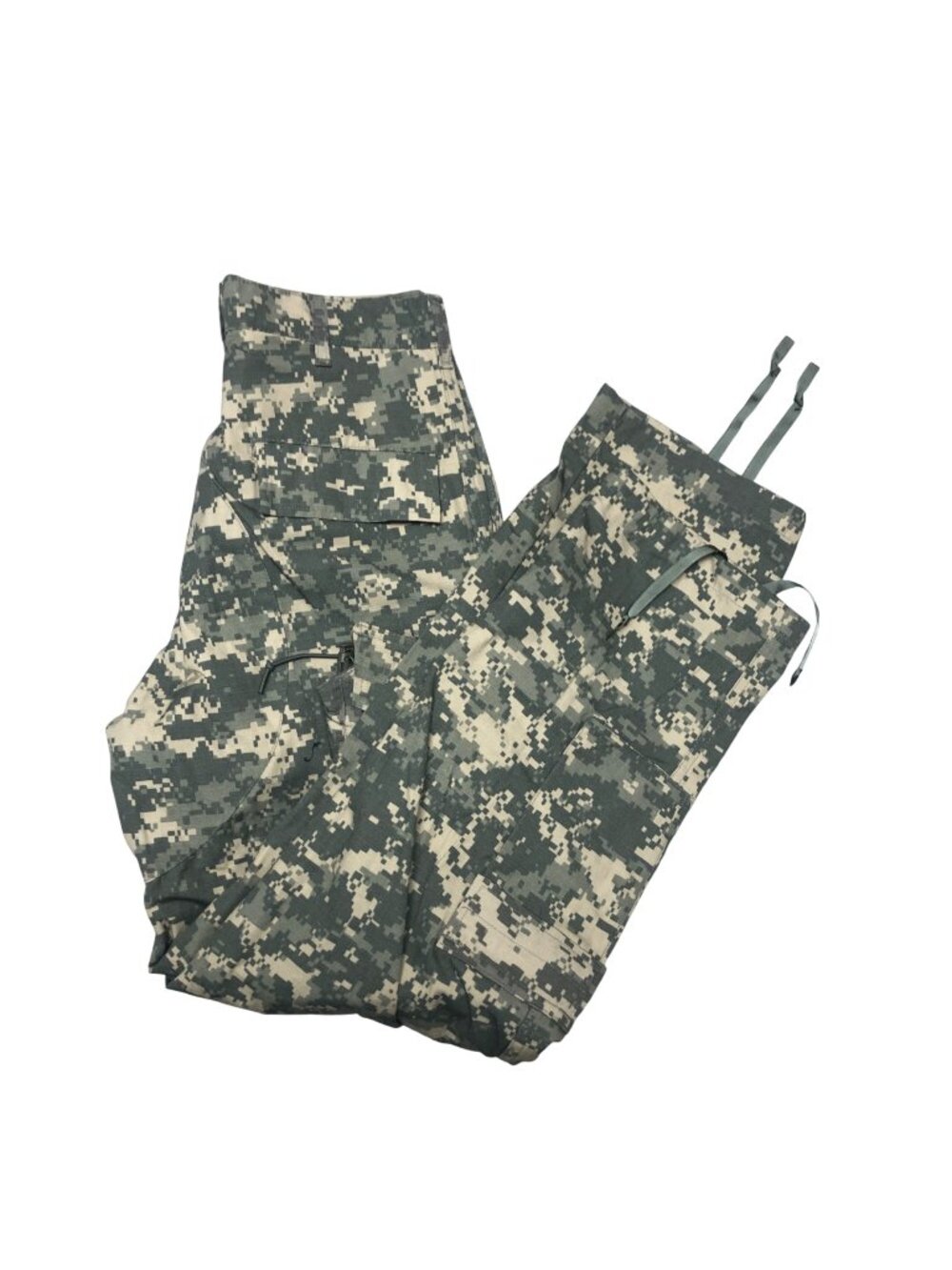 US Army Cargo Pants Size Small Green Pixelated Camo RipStop Trousers NEW